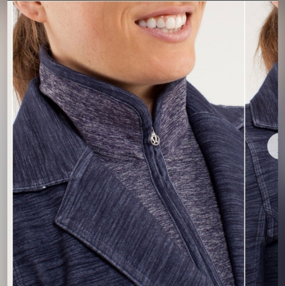 Lululemon Ride On Fitted Blazer Deep Indigo Size 4 EUC - Picture 3 of 12
